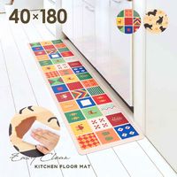 アイメディア キッチンマット 40×180cm サッと拭けるキッチンマット ペルシア 456844 1個（直送品）