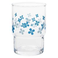 東洋佐々木ガラス グラス 250ml スタックグラス 昭和のプリントグラス ガラス ライム 458849 1個（直送品）