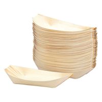 大和物産 紙皿 経木舟皿8寸 50枚 469944 1個（直送品）