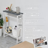 【軒先渡し】B.Bファニシング Noko コンソールテーブル 幅600×奥行200×高さ800mm NKTB0261MODGY 1台（直送品）