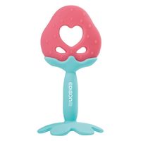 KJC エジソン 歯固め カミカミBaby イチゴ 3ヶ月~ 346339 1セット(72個)（直送品）