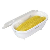 パール金属 とうもろこしメーカー 電子レンジ調理器 レンジで出来ちゃう さつまいもメーカー 435181 1個（直送品）