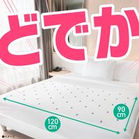 防虫力 ダニよけ どでかシート 1箱（2枚入） ダニ対策 大判 布団 防虫 アース製薬