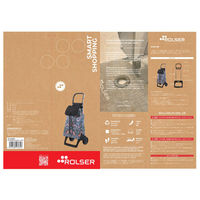 ロルサー ショッピングカート ウィリアム・モリス 36L Strawberry Thief 4977468476707 1個（直送品）