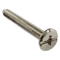 安達鋼業　ジョイントボルト　±ＪＢーＡ　ニッケル　Ｍ６×３５　連結金具ボルト　1箱(300本入)（直送品）