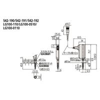 ミツトヨ リニヤゲージ LG100-0510 542-191 1個（直送品）