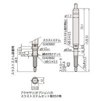 ミツトヨ リニヤゲージ LG200-110 542-186 1個（直送品）