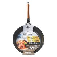 パール金属 ファストクック 2層鋼ダイヤモンドコートフライパン28cm HB-6745 4549308567458 1個（直送品）
