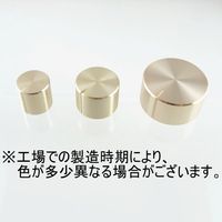 Linkman アルミ製ツマミ(シャンパンゴールド、径25φ、シャフト6.1φ) 25X15JXS-7 1個（直送品）