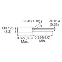 Abracon LLC 水晶振動子 32.768kHz AB38T-32.768KHZ 1個（直送品）