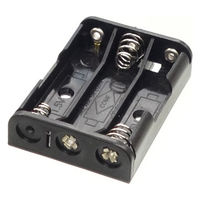 COMFORTABLE ELECTRONIC 電池ケース 単4×3本 Bスナップ BH-431-1B 1個（直送品）