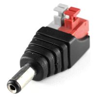 GB ワンタッチ式端子台-DCプラグ 2.1mm(変換プラグ) DCP-5.5-2.1-OT 1個（直送品）