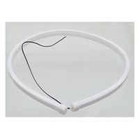 GB LEDシリコンチューブライト 0.6m 白色 EM-LEDSTBLT-0.6M-WH 1個（直送品）