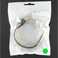 GB USB接続 LEDジュエリーライト 約10m 緑色 EM-USBJL-5VGR-10M 1個（直送品）