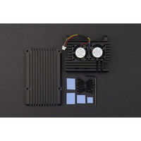 DFRobot Raspberry Pi5用デュアルファン搭載メタルケース FIT0979 1個（直送品）