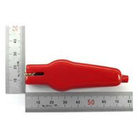 GB 大型充電クリップ 赤 GB-CCL-20A50-R 1個（直送品）