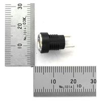 GB DCジャック 2.1mm パネル取付け用 小型(金属/プラスチック) GB-DCJ-2110-PM 1個（直送品）