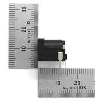 GB DCジャック 2.1mm 基板取付け用(ロック式) GB-DCJ-214AU-BM 1個（直送品）