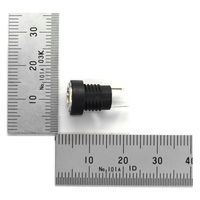 GB DCジャック 2.5mm パネル取付け用 小型(金属/プラスチック) GB-DCJ-2510-PM 1個（直送品）