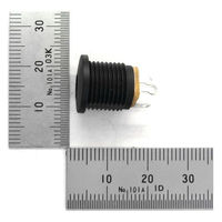 GB DCジャック 2.5mm パネル取付け用(プラスチック) GB-DCJ-2512-PM 1個（直送品）