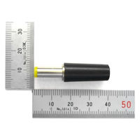 GB DCプラグ 2.1mm(ロングタイプ 先端フォーク/丸型タイプ) GB-DCP-218F-S 1個（直送品）