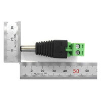 GB DCプラグ 2.1mm - スクリュー端子台(着脱可能な変換プラグ) GB-DCP-RTB-2.1 1個（直送品）