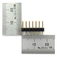 GB ピンヘッダ 14ピン[7ピン×2列] 2.54mmピッチ 基板用 GB-DPH-2514P 1個（直送品）