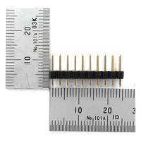 GB ピンヘッダ 20ピン[10ピン×2列] 2.54mmピッチ 基板用 GB-DPH-2520P 1個（直送品）