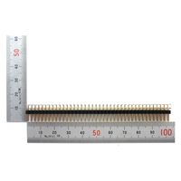 GB ライトアングルピンヘッダ 80ピン[40ピン×2列] 2.54mmピッチ GB-DPH-2580PL 1個（直送品）