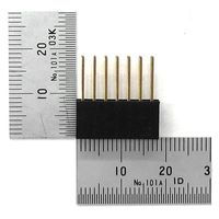 GB 連結ピンソケット 14ピン[7ピン×2列] 2.54mmピッチ 基板用 GB-DPS-2514P(L10) 1個（直送品）