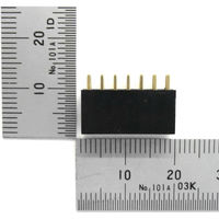GB ピンソケット 14ピン[7ピン×2列] 2.54mmピッチ 基板用 GB-DPS-2514P 1個（直送品）