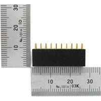 GB ピンソケット 20ピン[10ピン×2列] 2.54mmピッチ 基板用 GB-DPS-2520P 1個（直送品）
