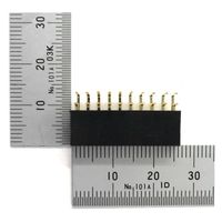 GB L型ピンソケット 20ピン[10ピン×2列] GB-DPS-2520PL 1個（直送品）