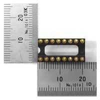 GB DIP連結ソケット 16ピン 2.54mmピッチ GB-ICP-3ML16R 1個（直送品）