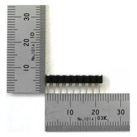 GB 丸ピンICソケット [9ピン×1列] 2.54mmピッチ GB-ICS-259PR 1個（直送品）