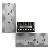 GB ICソケット 300MIL 14ピン 2.54mmピッチ GB-ICS-3ML14 1個（直送品）