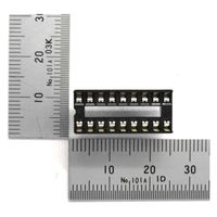 GB ICソケット 300MIL 18ピン 2.54mmピッチ GB-ICS-3ML18 1個（直送品）