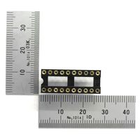 GB 丸ピンICソケット 300MIL 20ピン 2.54mmピッチ GB-ICS-3ML20R 1個（直送品）