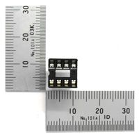 GB ICソケット 300MIL 8ピン 2.54mmピッチ GB-ICS-3ML8 1個（直送品）