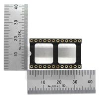 GB 丸ピンICソケット 600MIL 24ピン 2.54mmピッチ GB-ICS-6ML24R 1個（直送品）