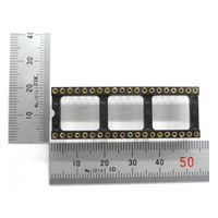 GB 丸ピンICソケット 600MIL 40ピン 2.54mmピッチ GB-ICS-6ML40R 1個（直送品）