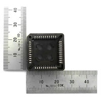 GB PLCCソケット 44ピン 2.54mmピッチ GB-PLCC-ICS44 1個（直送品）