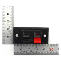 GB プッシュターミナル 2ピン ワンタッチ式 GB-PTM-BR-2P 1個（直送品）