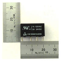 GB 12V小型リレー 接点容量:2A 2回路C接点 GB-RLY-2C12V 1個（直送品）