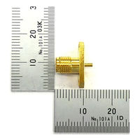 GB SMAコネクター SMA-J 2穴パネル用 GB-SMAJ-CF2H 1個（直送品）