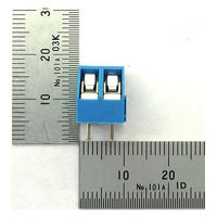 GB ターミナルブロック 2極 5.08mmピッチ 青 斜め向き GB-TB-50SB-2P 1個（直送品）
