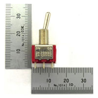 GB トグルスイッチ2回路2接点(ON-ONタイプ) GB-TSW-DPDT-NN-P 1個（直送品）