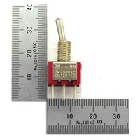 GB トグルスイッチ2回路2接点(ON-ONタイプ) GB-TSW-DPDT-NN-W 1個（直送品）