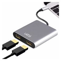 リーダーメディアテクノ 2in1 TypeCハブ L-CH2 1個（直送品）