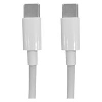 リーダーメディアテクノ USBケーブル Type-C to C 充電・データ転送用 USB3.2 L-CCPG2-2WH 1本（直送品）